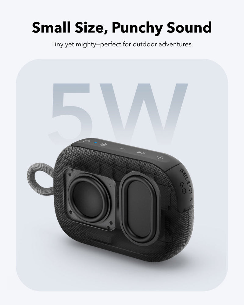 soundcore Select 4 Go Bluetooth Shower Speaker by Anker