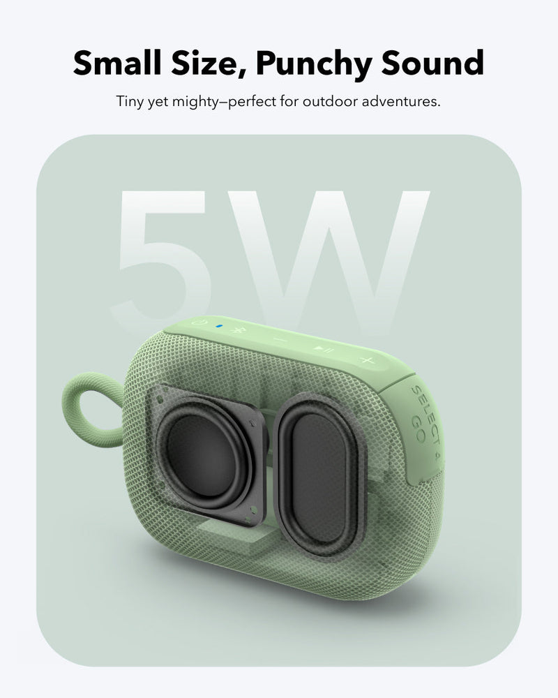 soundcore Select 4 Go Bluetooth Shower Speaker by Anker
