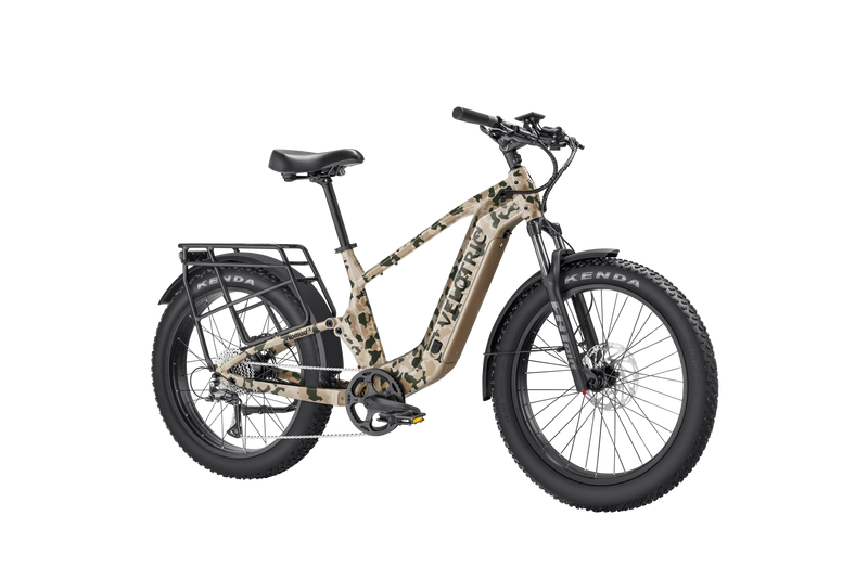 Velotric Nomad 2X Full Suspension Fat Tire Ebike - Step Over