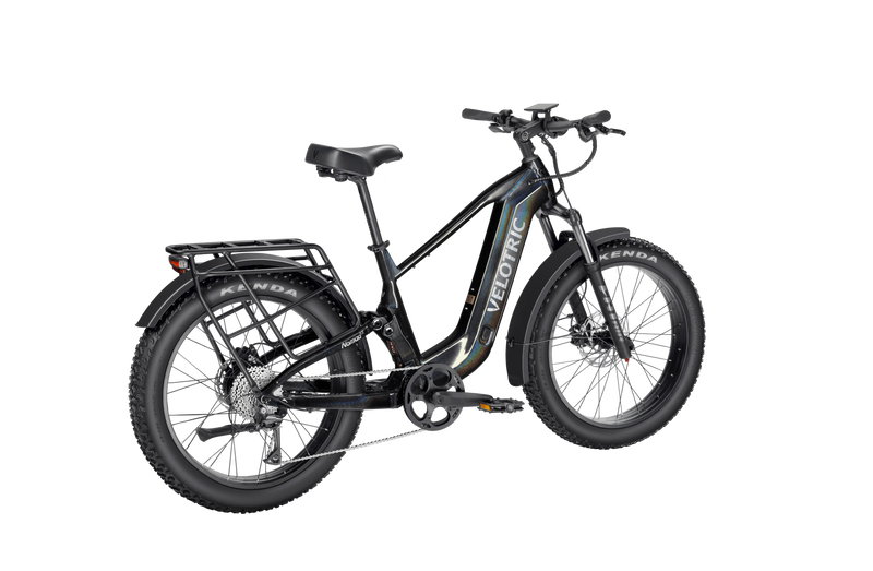 Velotric Nomad 2X Full Suspension Fat Tire Ebike - Step Over