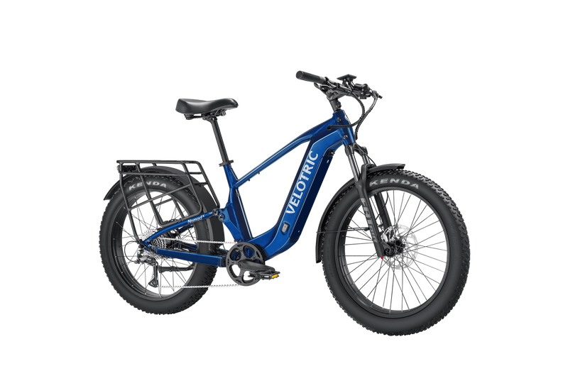 Velotric Nomad 2X Full Suspension Fat Tire Ebike - Step Over