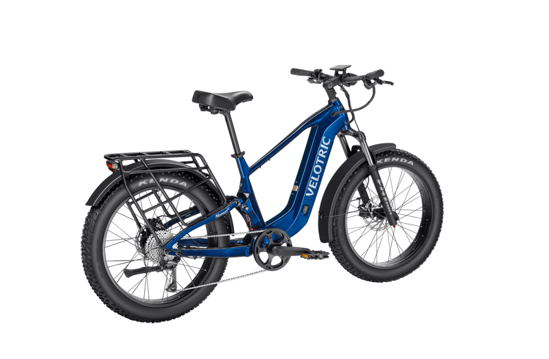 Velotric Nomad 2X Full Suspension Fat Tire Ebike - Step Over
