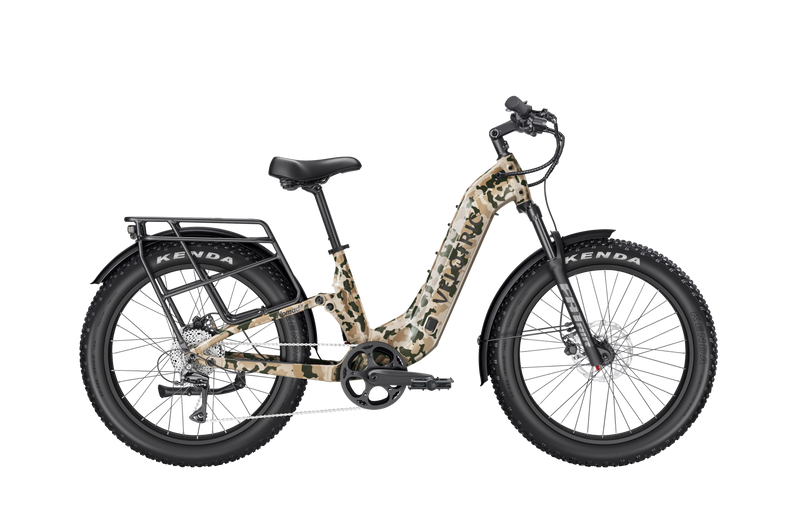 Velotric Nomad 2X Full Suspension Fat Tire Ebike - Step Through
