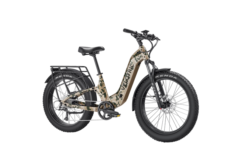 Velotric Nomad 2X Full Suspension Fat Tire Ebike - Step Through