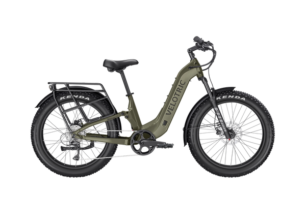 Velotric Nomad 2X Full Suspension Fat Tire Ebike - Step Through