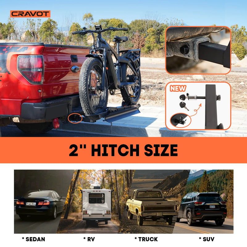 Cravot Cyberrack E1 (25) Hitch Bike Rack