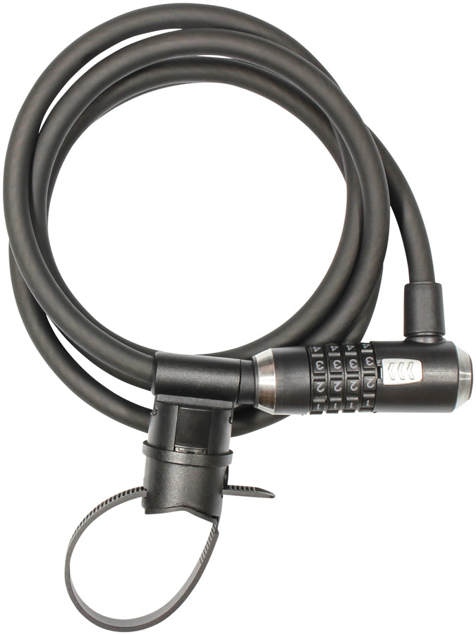 Kryptonite KryptoFlex 1218 Cable Lock - with 4-Digit Combo 6' x 12mm