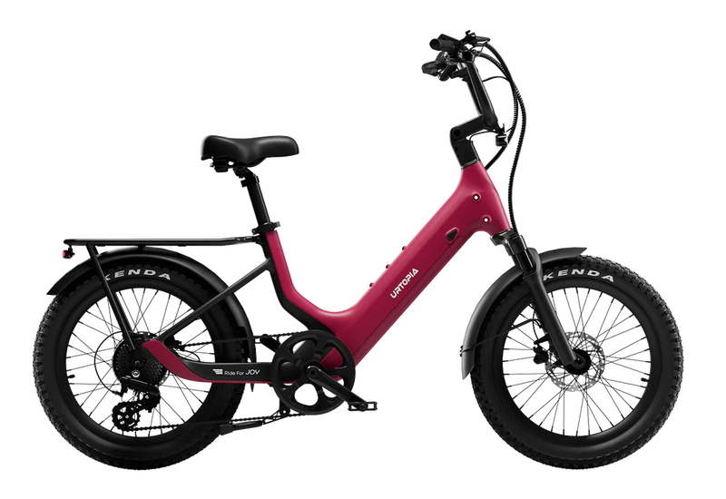Urtopia Joy Carbon Electric Fat Tire Bike 750W Throttle