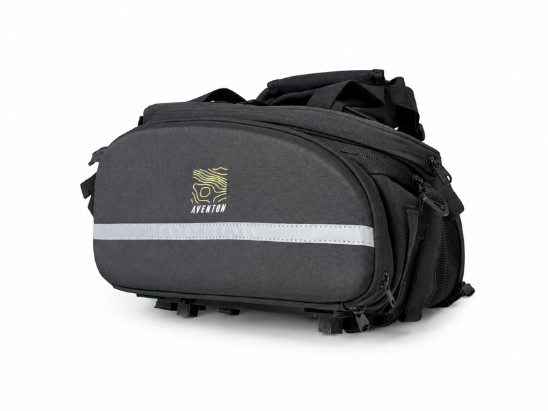 Aventon Rack-Top Bag w/ Aventon Adapter Plate Combo